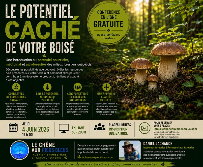 Le potentiel caché de votre boisé